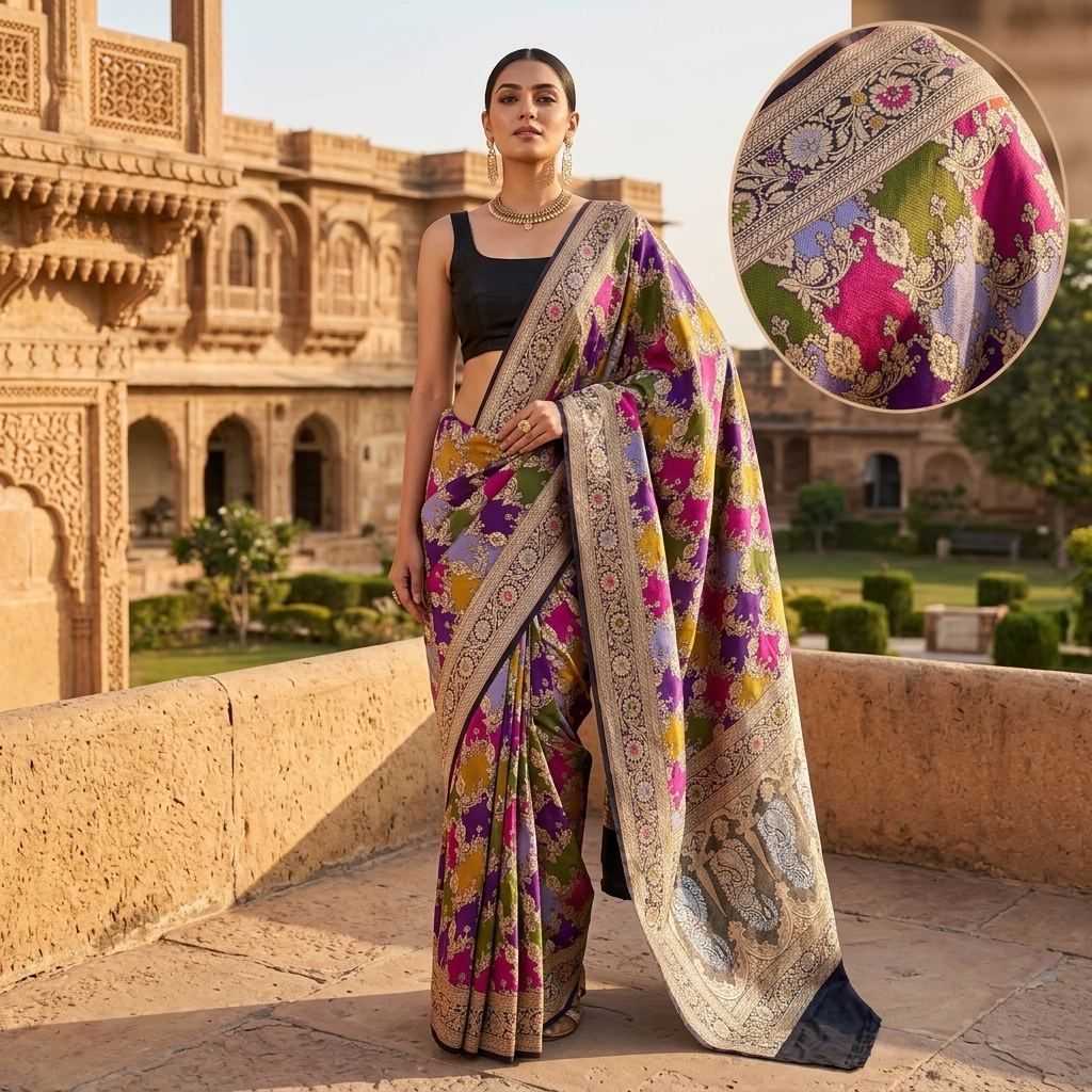 Rangkat Banarasi Weave